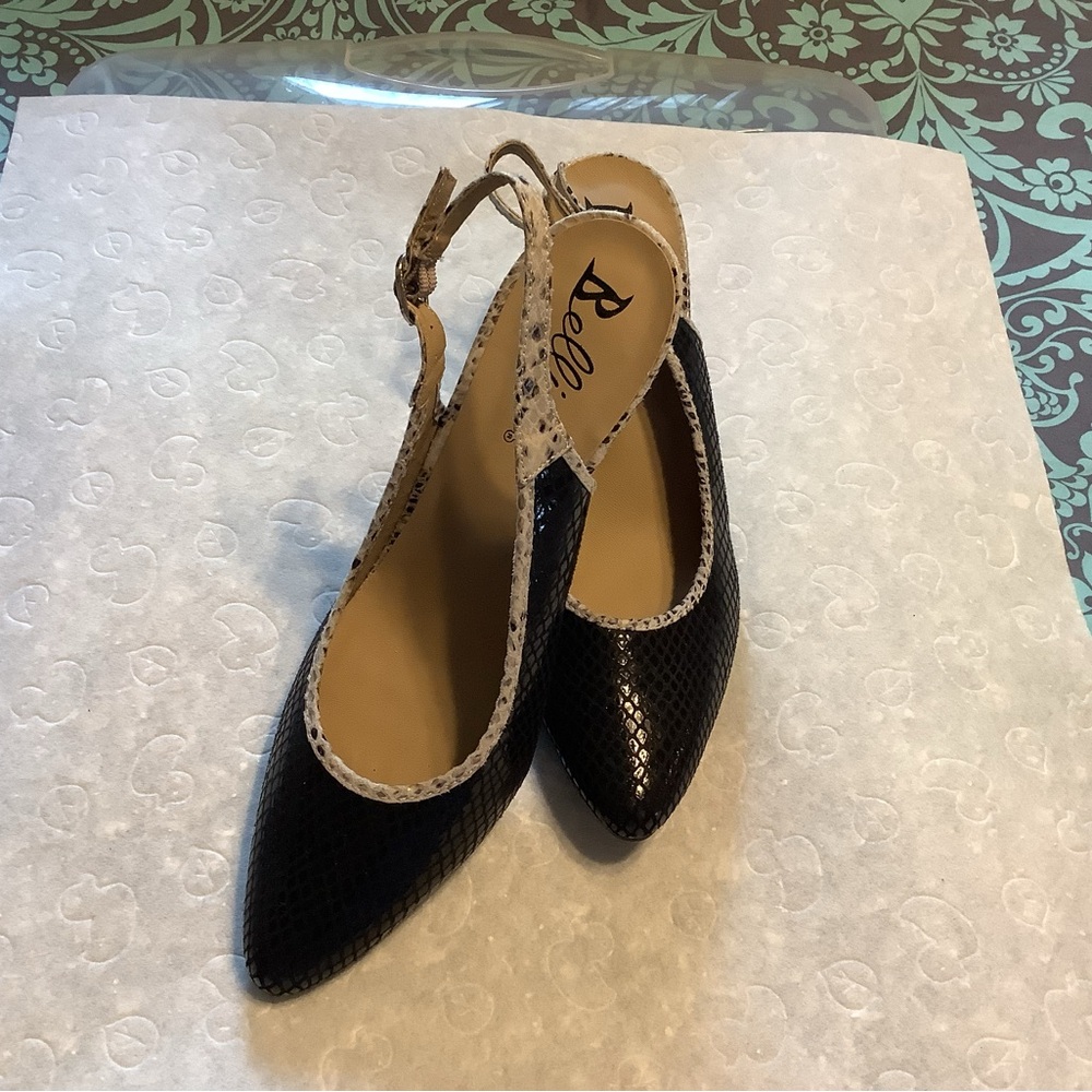 Black Bellini pumps